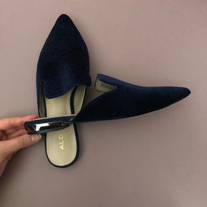 Aldo navy flats